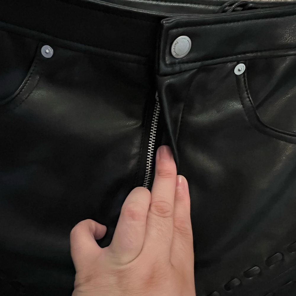 Revolve x Blank NYC Faux Leather Short in Opening Act - Picture 10 of 12